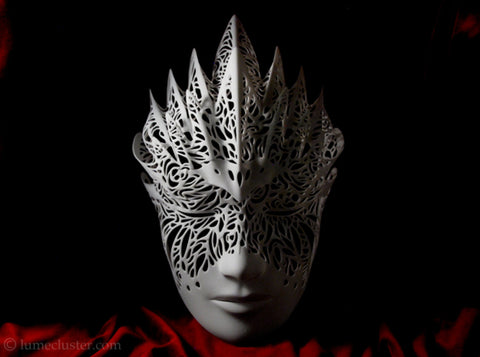 Dreamer Mask: Flourish 3d printed