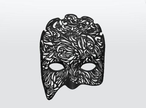 Dreamer Mask: Illumination (half mask)